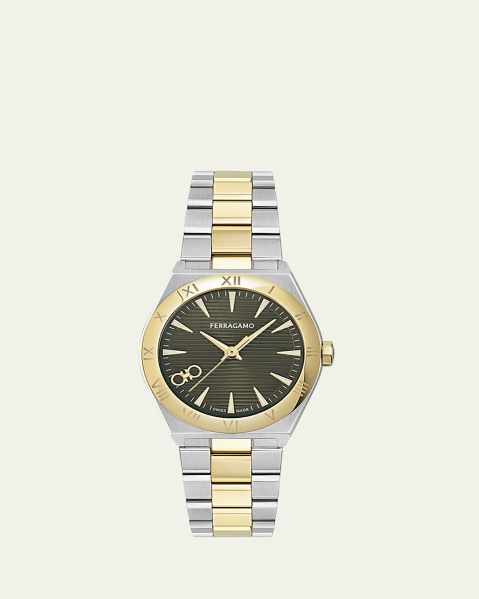 Vega Upper East 28MM Two Tone Bracelet Watch
